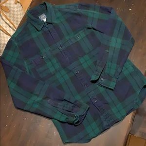 J Crew Flannel Button Down